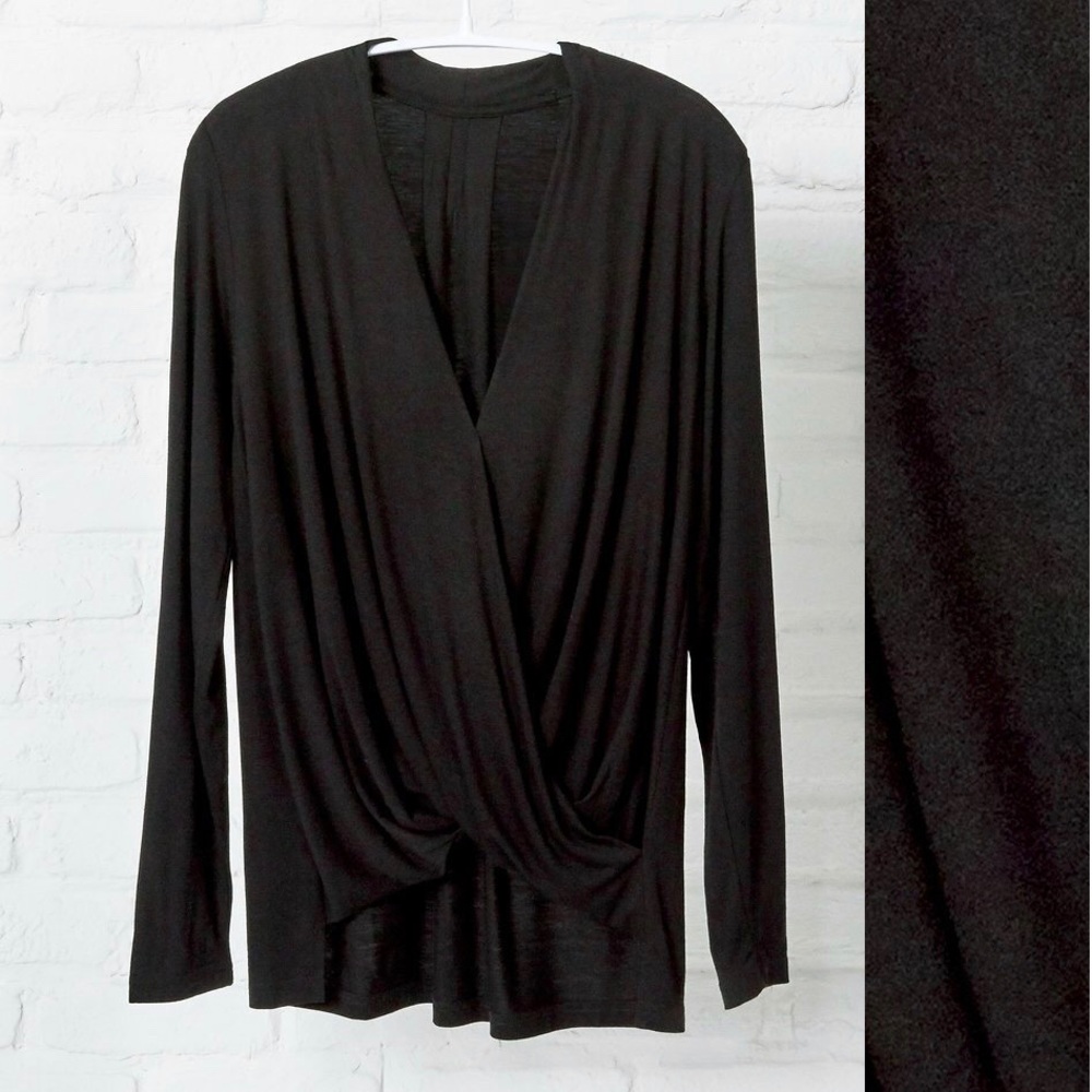Stella & Dot Erika Top Black Sz L